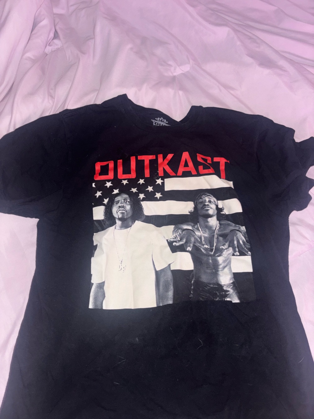 Black OutKast Graphic Short Sleeve Tee